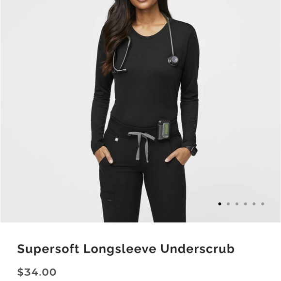 Figs Tops Figs Underscrub Top Supersoft Poshmark